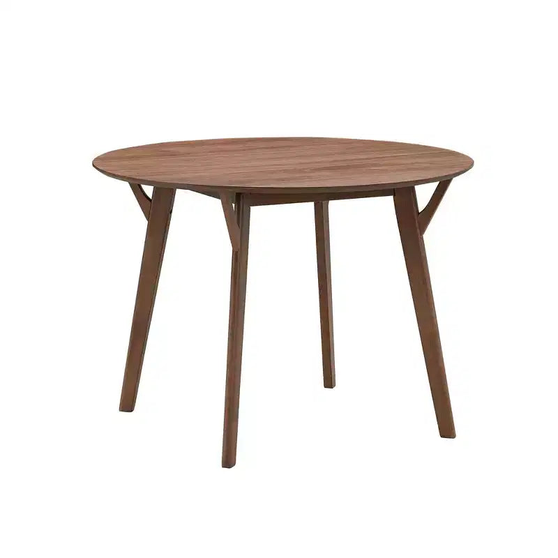 Mesa de comedor moderna que ahorra espacio, de 42IN, para 2-4 personas, mesa redonda para cocina, sala de estar y comedor