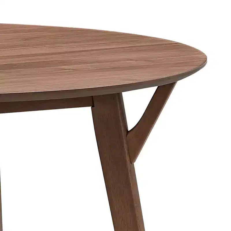 Mesa de comedor moderna que ahorra espacio, de 42IN, para 2-4 personas, mesa redonda para cocina, sala de estar y comedor