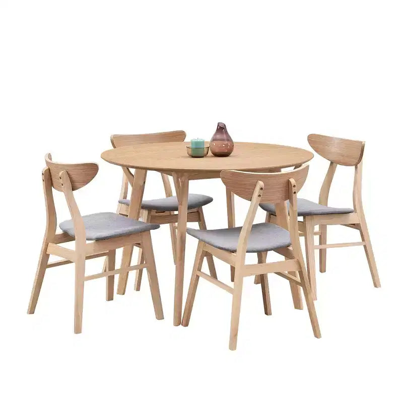 Mesa de comedor moderna que ahorra espacio, de 42IN, para 2-4 personas, mesa redonda para cocina, sala de estar y comedor