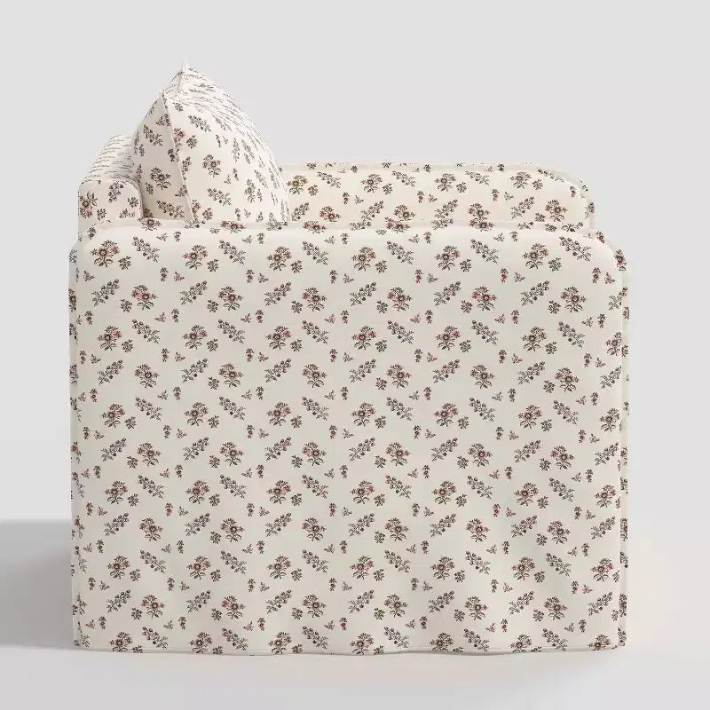 Fauteuil lounge décontracté avec coutures françaises