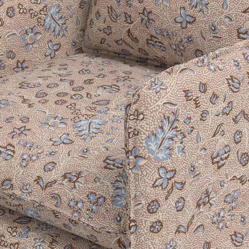 Fauteuil lounge décontracté avec coutures françaises