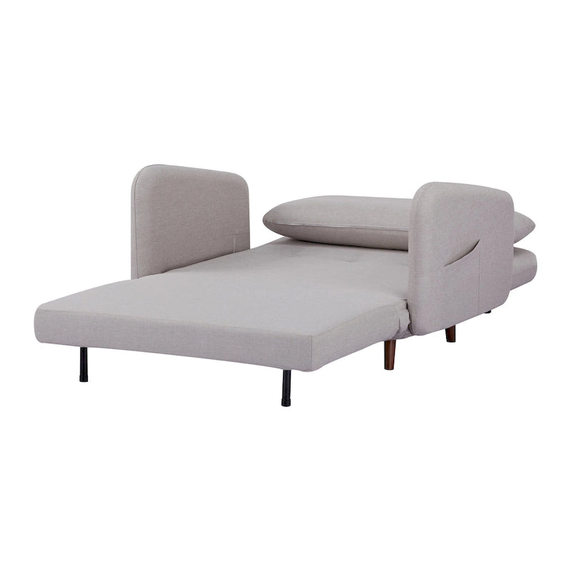Klassischer, minimalistischer wandelbarer Futonsessel