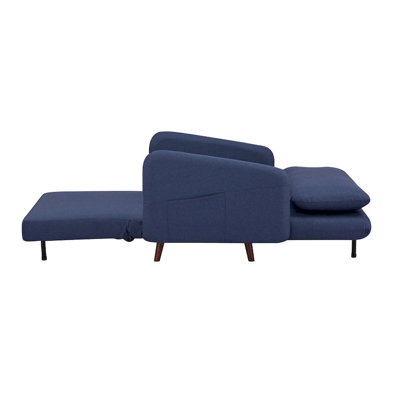 Klassischer, minimalistischer wandelbarer Futonsessel