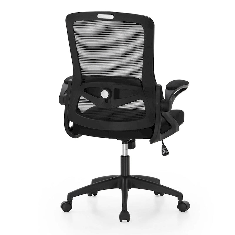 Silla ergonómica de escritorio para oficina con respaldo alto de malla, giratoria 360°, para computadora y ejecutivos