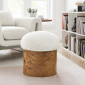 Pouf rembourré de style classique minimaliste
