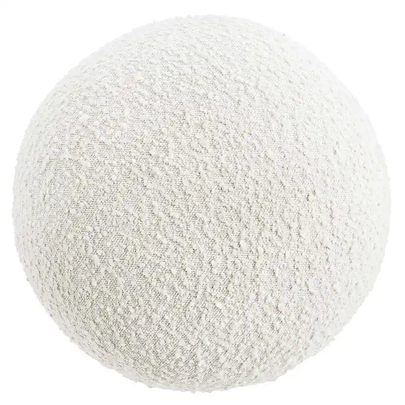 Pouf rembourré de style classique minimaliste