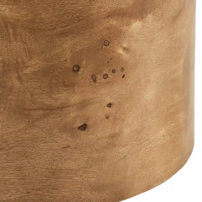 Pouf rembourré de style classique minimaliste