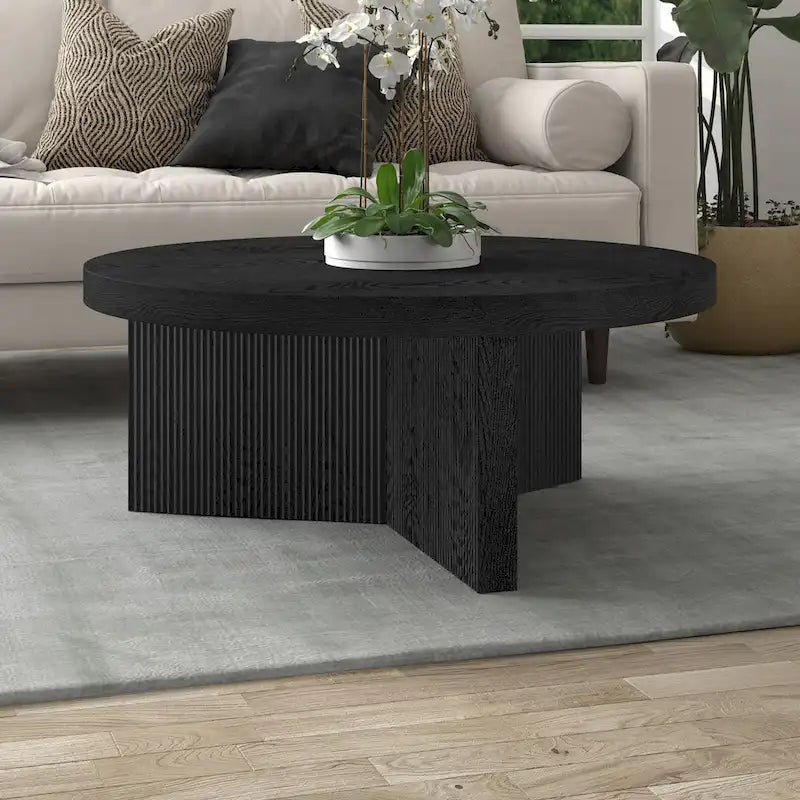 Table basse ronde de 36 de large - 36 de large