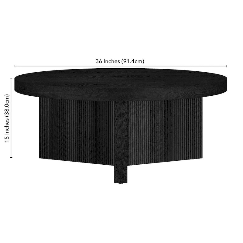 Table basse ronde de 36 de large - 36 de large